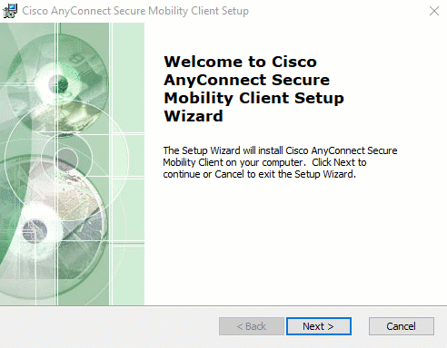 Cisco Setup Wizard walkthrough